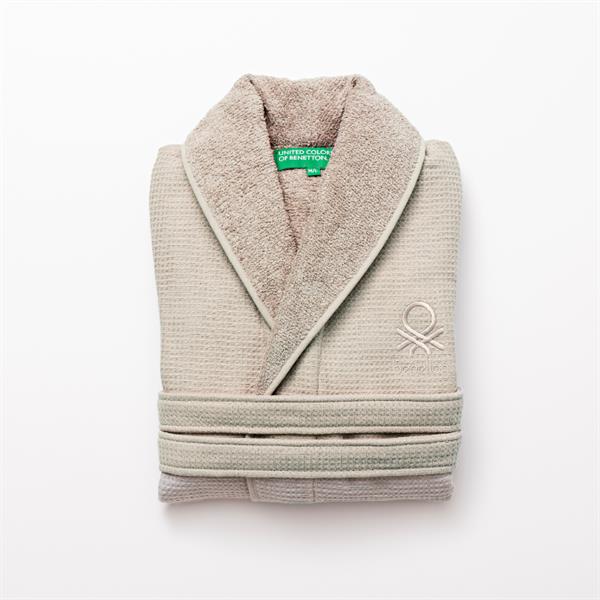 Benetton Waffle Cotton Bathrobe XXL 360GSM